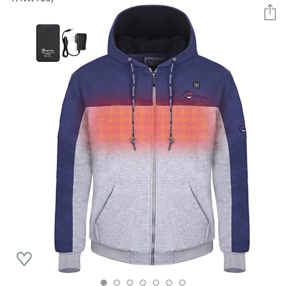 heated hoodie mens